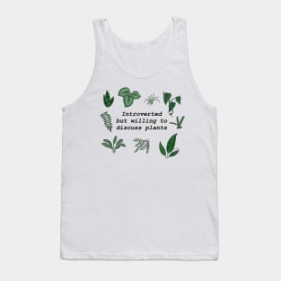 Introverted Plant Lover Tank Top